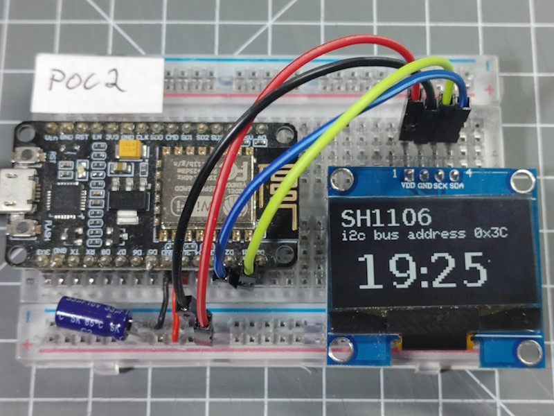 SH1106 display