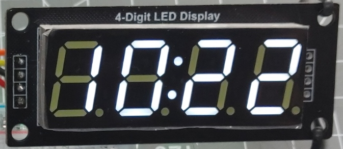 TM1637 based display