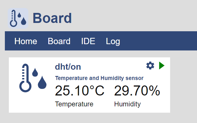 outdoor sensor web ui