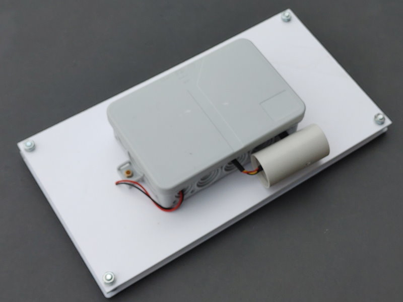 Outdoor solar driven sensor